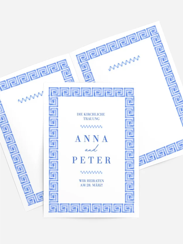 Kirchenheft Griechische Verzierung