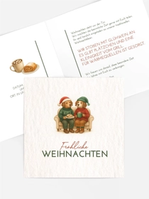 Einladung Weihnachten Tee für Hunde Einladung Weihnachten Tee für Hunde
