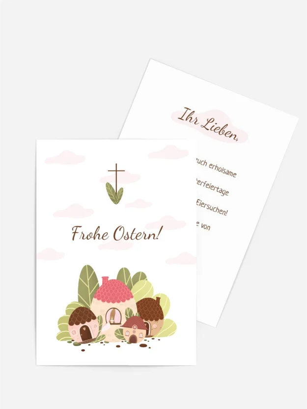 Osterkarte Osterhausen