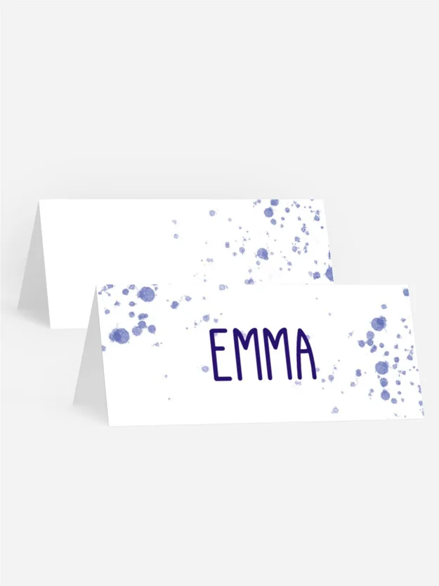 Tischkarte Geburtstag Little happy Unicorn