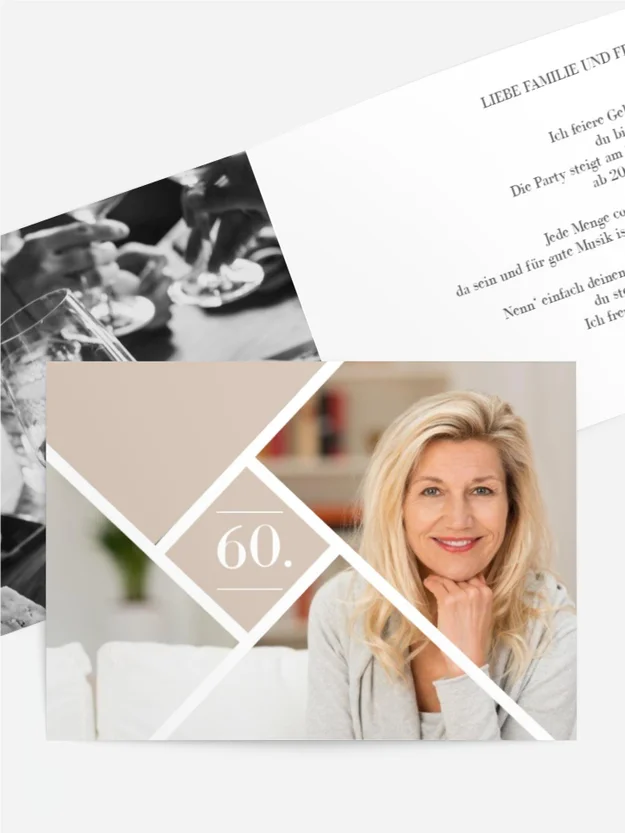 Geburtstagseinladung Mosaiktraum