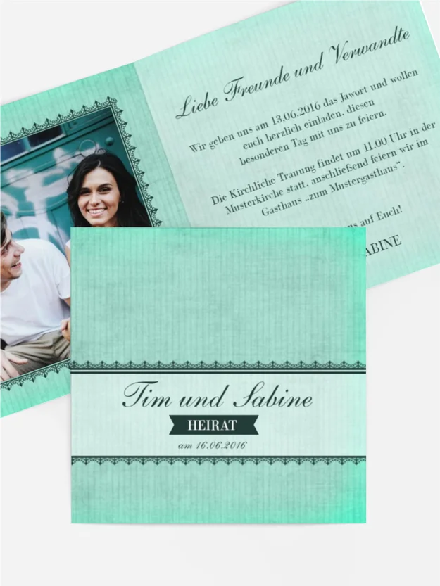 Vintage Spitzenbordüre