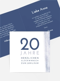 Jubiläumskarten Eifer