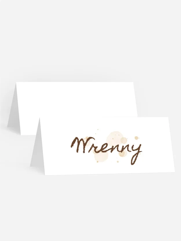 Tischkarte Konfirmation In den Strahlen