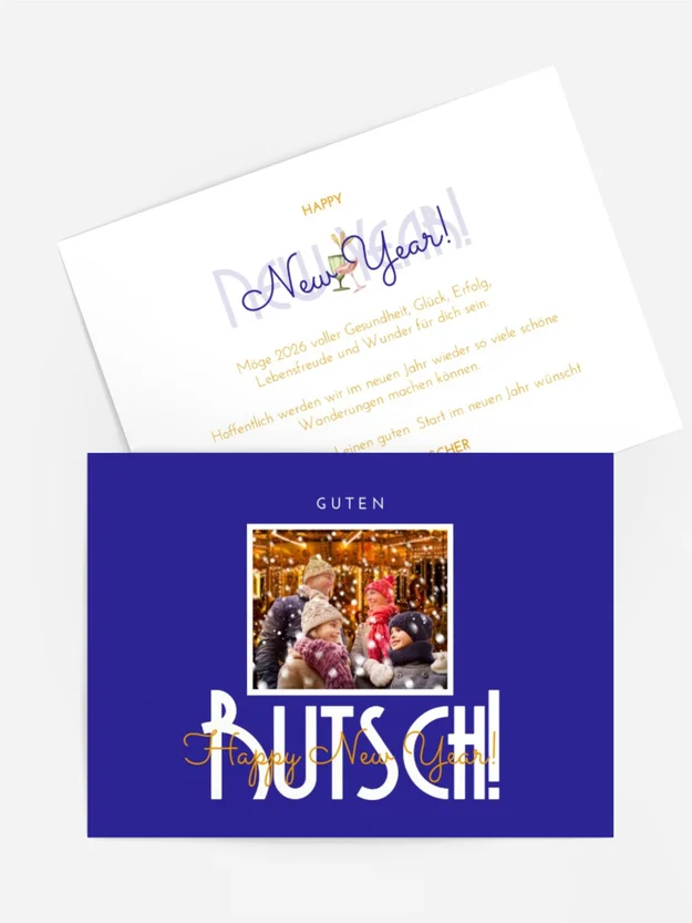 Neujahrskarte 2026