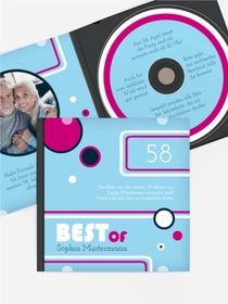 Geburtstagseinladung Best Of CD Foto