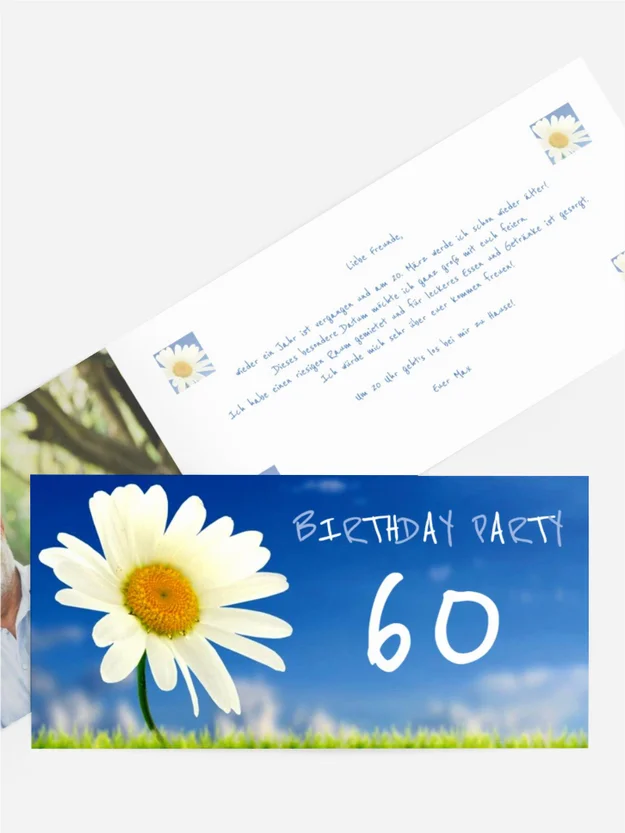 Einladung zum Geburtstag Lebensfreude Foto 60