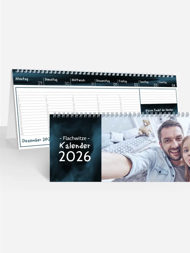 Terminplaner/Wochenplaner Flachwitze