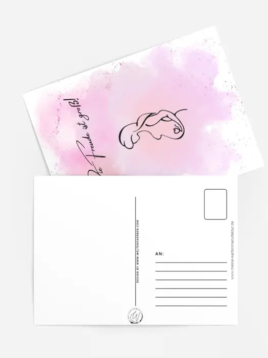 Schwangerschaftsfreude rosa
