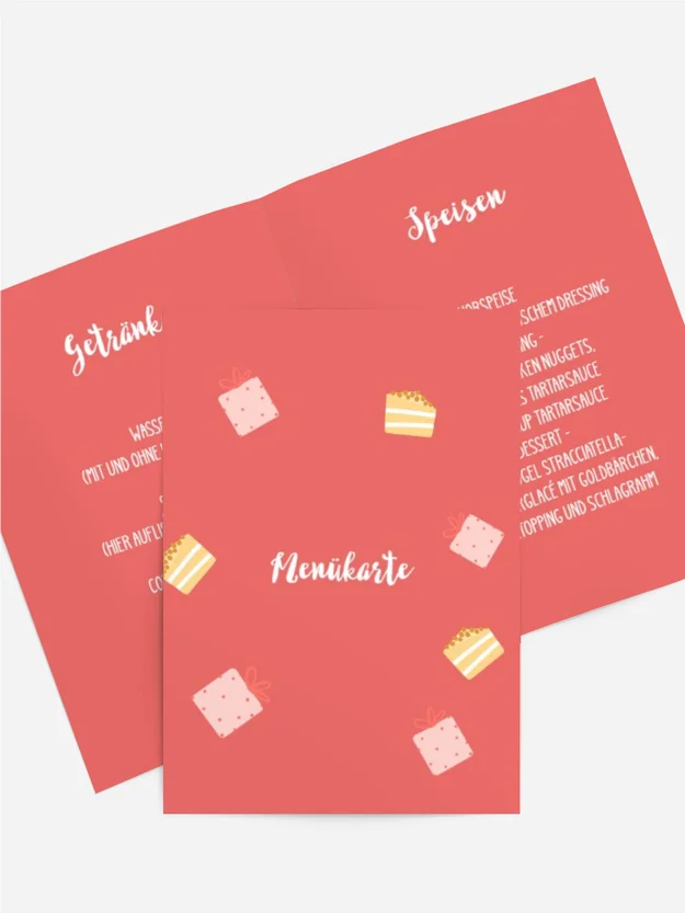 Menükarte Geburtstag Geburtstagszeit Menükarte Geburtstag Geburtstagszeit