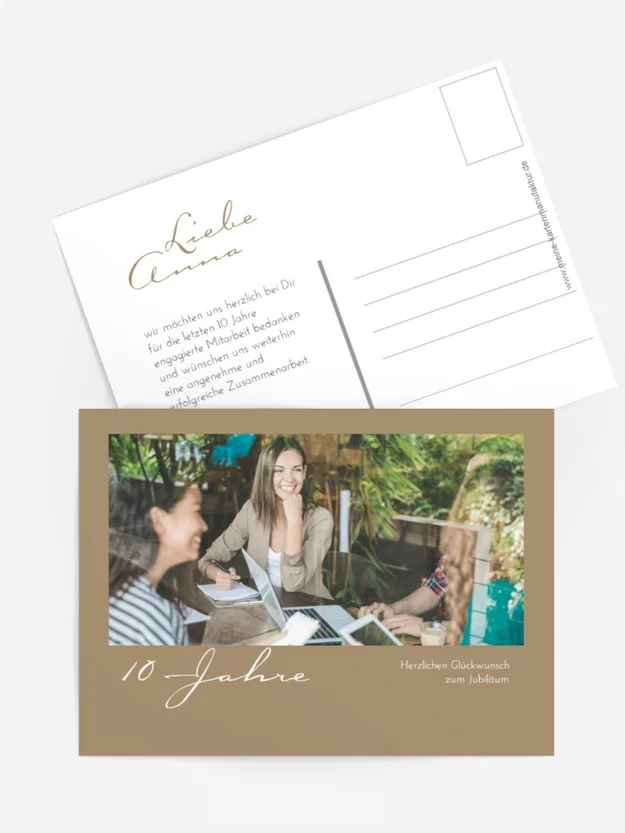 Jubiläumskarten Möglichkeiten Jubiläumskarten Möglichkeiten