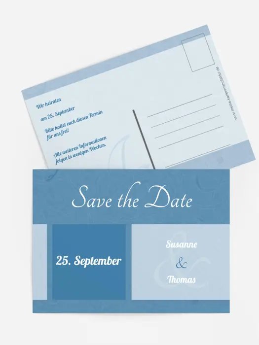 Save the Date Hochzeitsglück