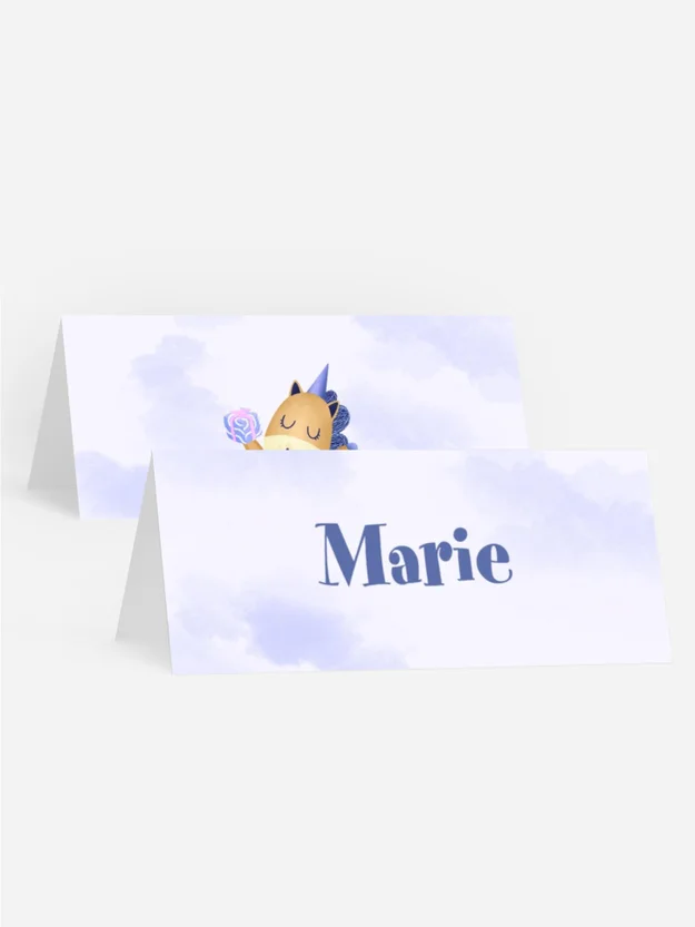 Tischkarte Geburtstag Magisches Geschenk Tischkarte Geburtstag Magisches Geschenk