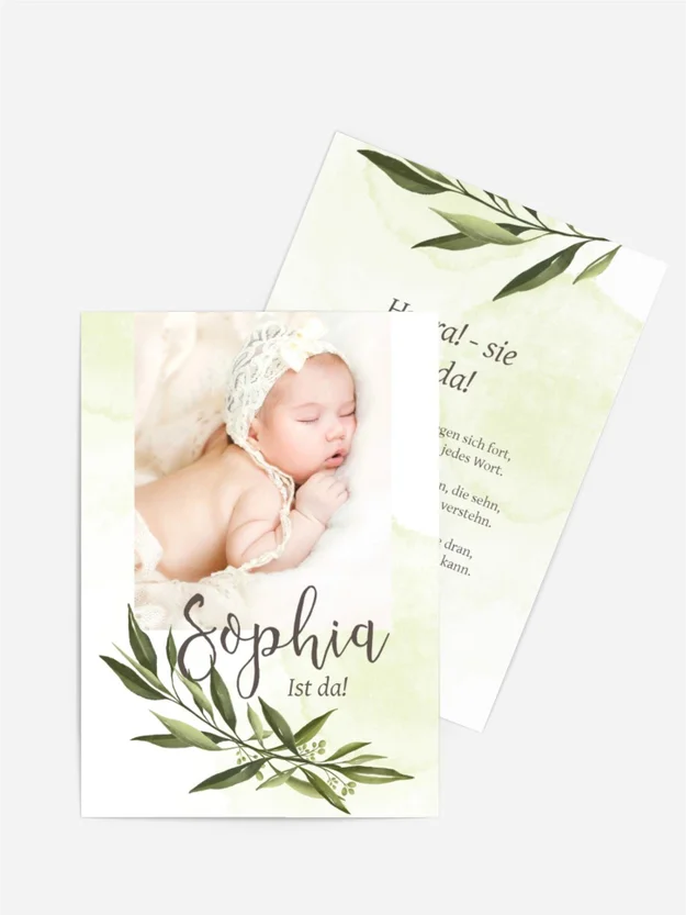 Babykarten Blumenkrone