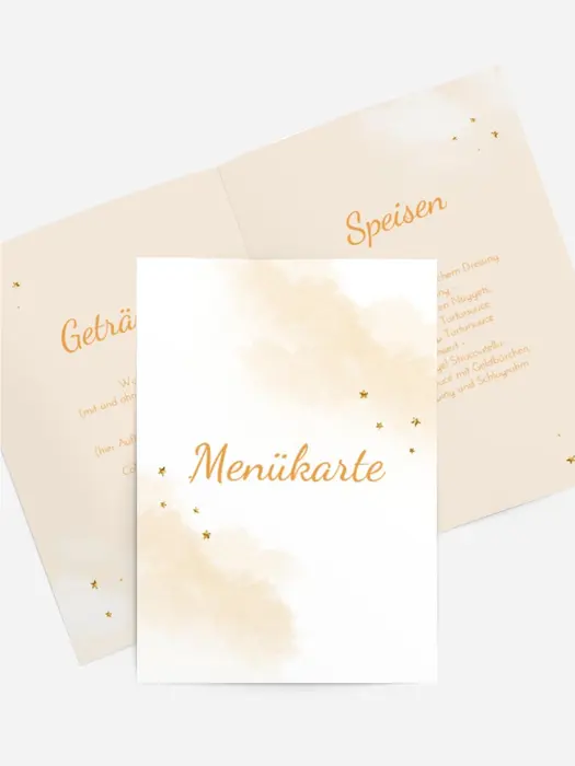 Menükarte Geburtstag Die Prinzessin feiert!