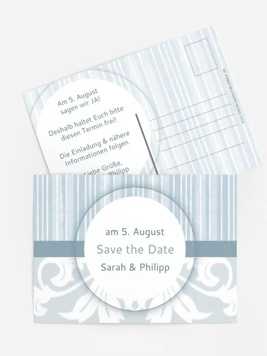 Save the Date Streifenzauber