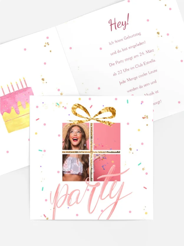 Geburtstagskarten Geschenk