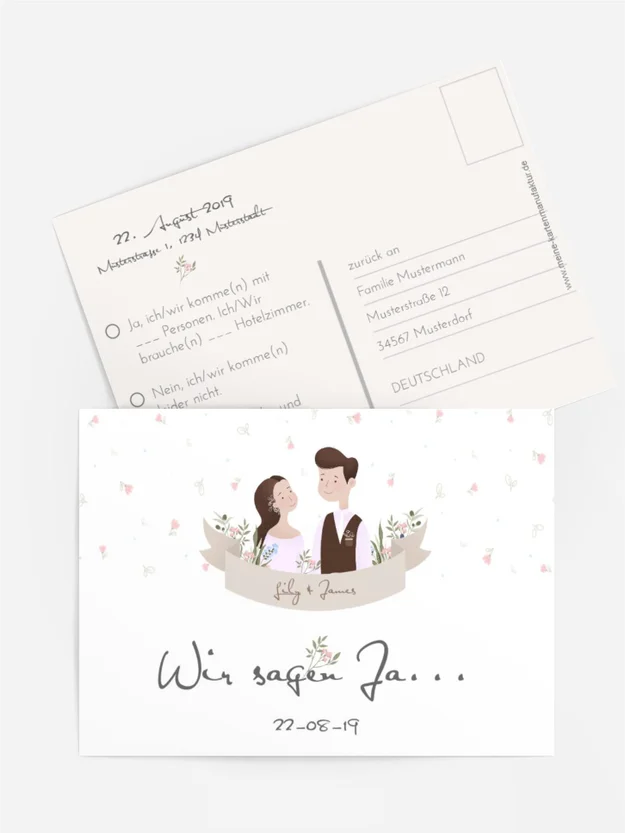 Antwortkarte Pastorale