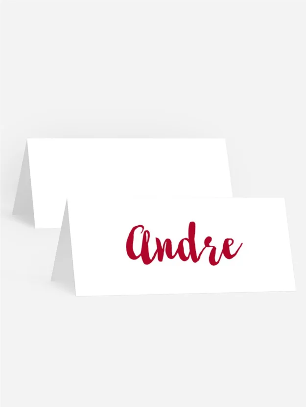 Tischkarte Geburtstag  Lebensfilm