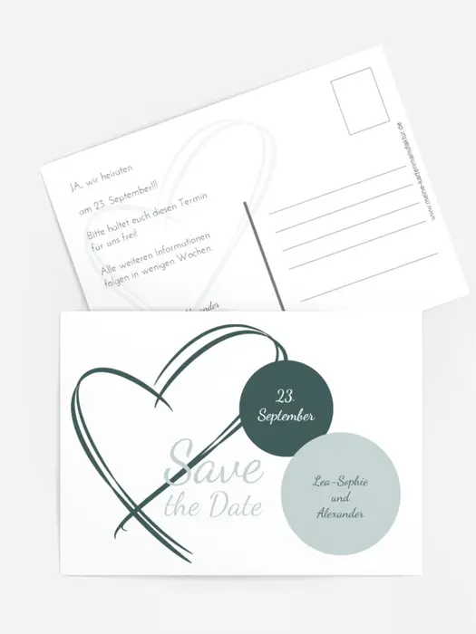 Save the Date Doppelherz