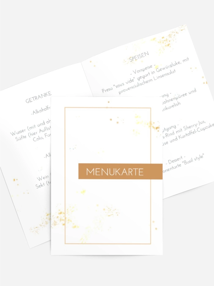 Menükarte Geburtstag Quadratrahmen Menükarte Geburtstag Quadratrahmen