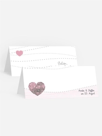 Tischkarte zur Hochzeit Sternenbild Tischkarte zur Hochzeit Sternenbild