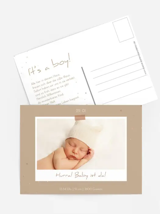 Babyfoto aus dem Album