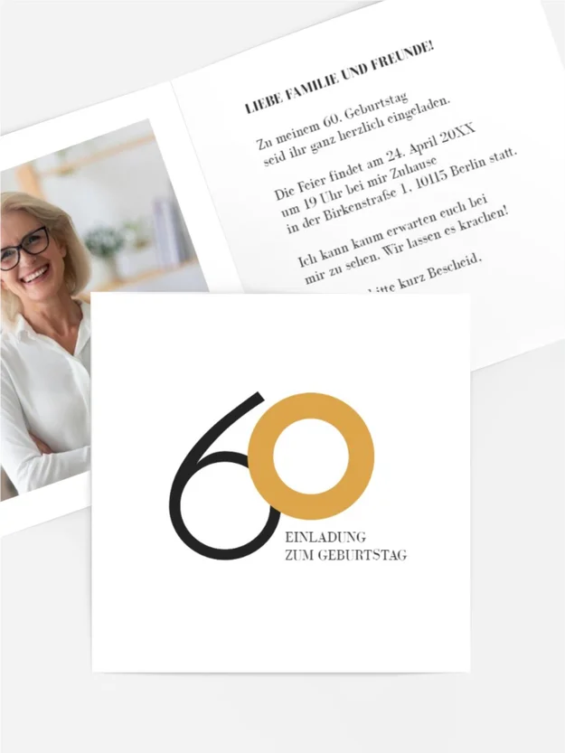 Geburtstagseinladung assoziativ