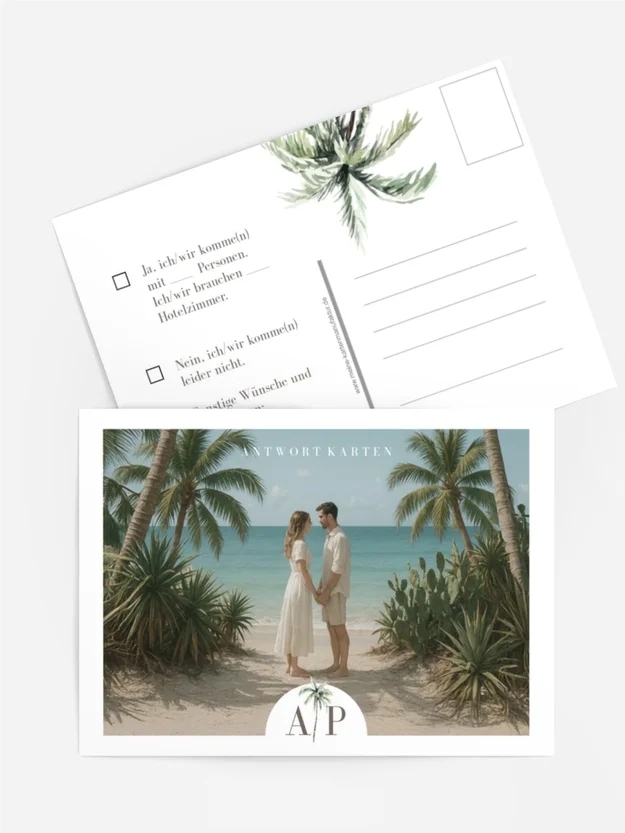 Antwortkarte Oase der Liebe