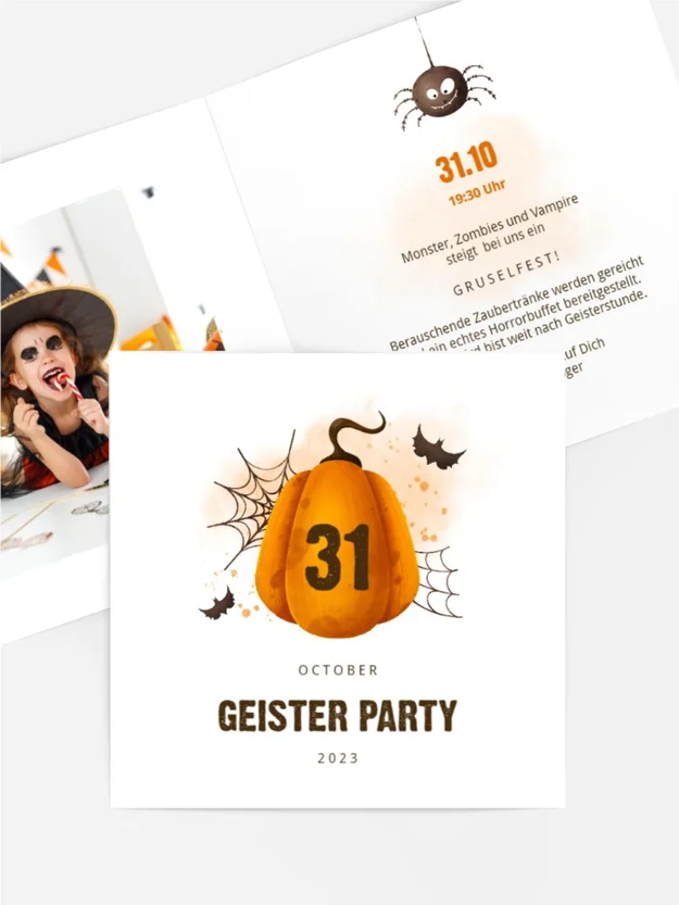 Halloween Einladung Halloween ist da!