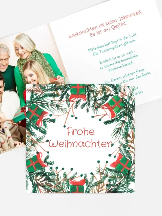 Kranz für Weihnachten