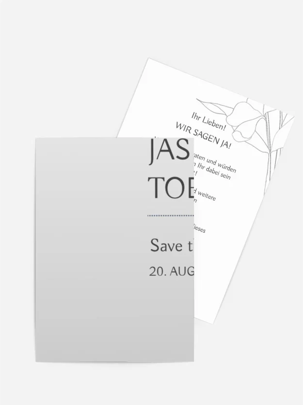 Save the Date  Blumenreigen