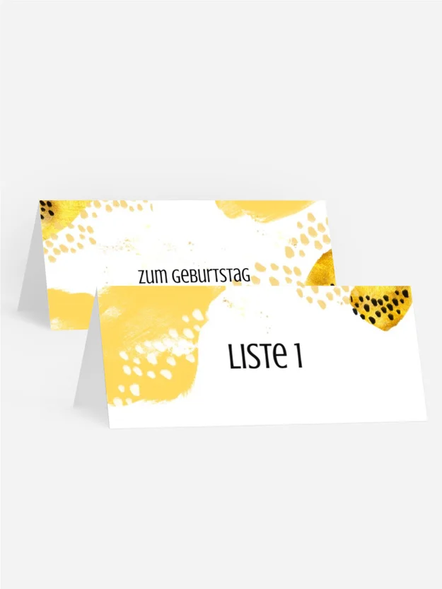 Tischkarte Geburtstag Safari