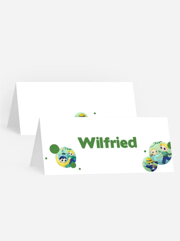 Tischkarte Geburtstag Glücklicher Moment