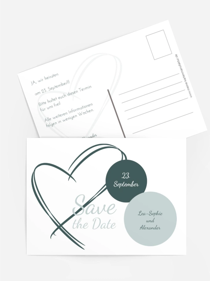Save the Date Doppelherz