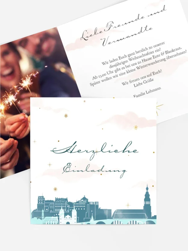 Foto Weihnachtseinladung Weihnachten in Heidelberg 3