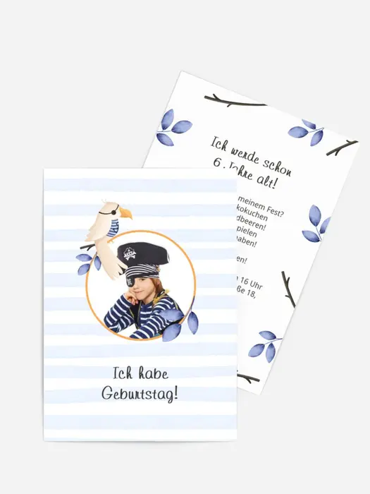 Geburtstagseinladung Piratenbucht