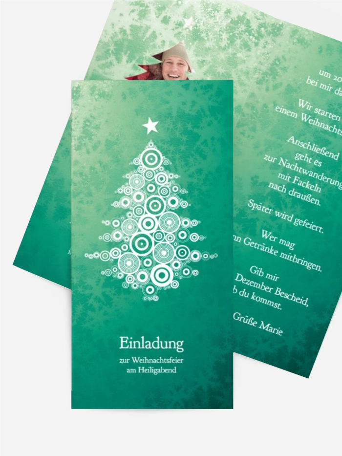 Einladungskarte Weihnachten Privat Eis Einladungskarte Weihnachten Privat Eis