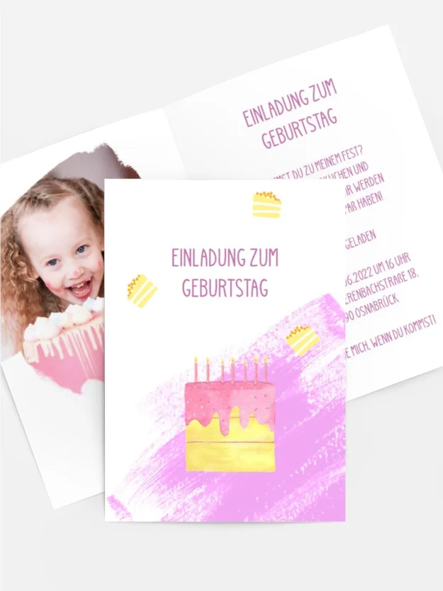 Geburtstagskarten Kuchen
