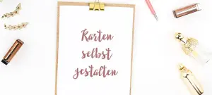 Vintage Einladung in rustikalem Design auf Klappboard mit Text Karten zum selbst gestalten