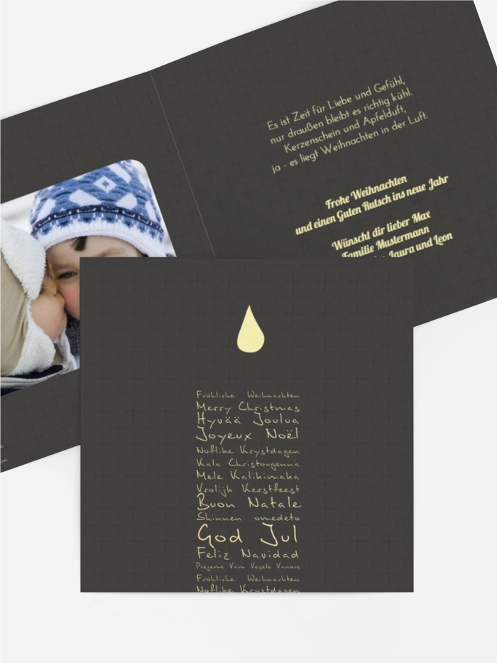 Schriftkerze