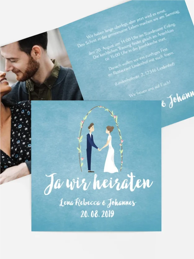 In die glückliche Zukunft