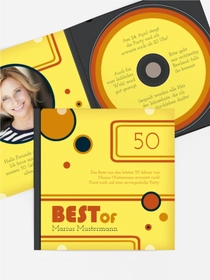 Geburtstagseinladung Best Of CD Foto 50
