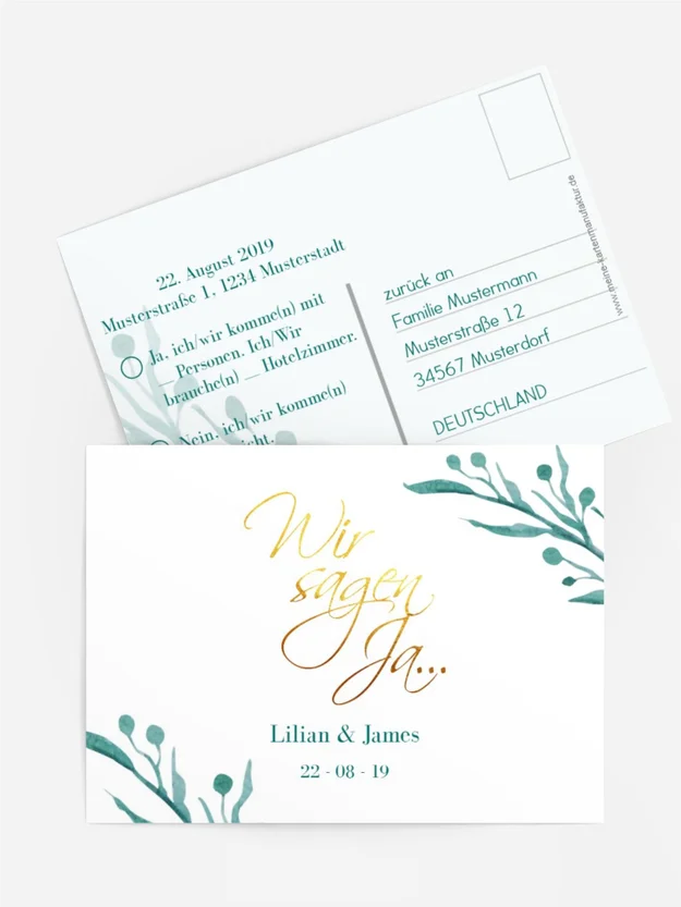 Antwortkarte Irischer Nebel