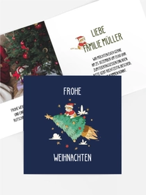 Einladung Weihnachten Baumrakete Einladung Weihnachten Baumrakete