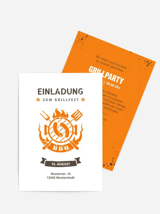 Einladung Sommerfest Grillparty Einladung Sommerfest Grillparty