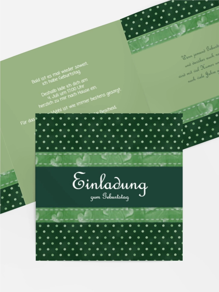 Geburtstagseinladung Harmonie