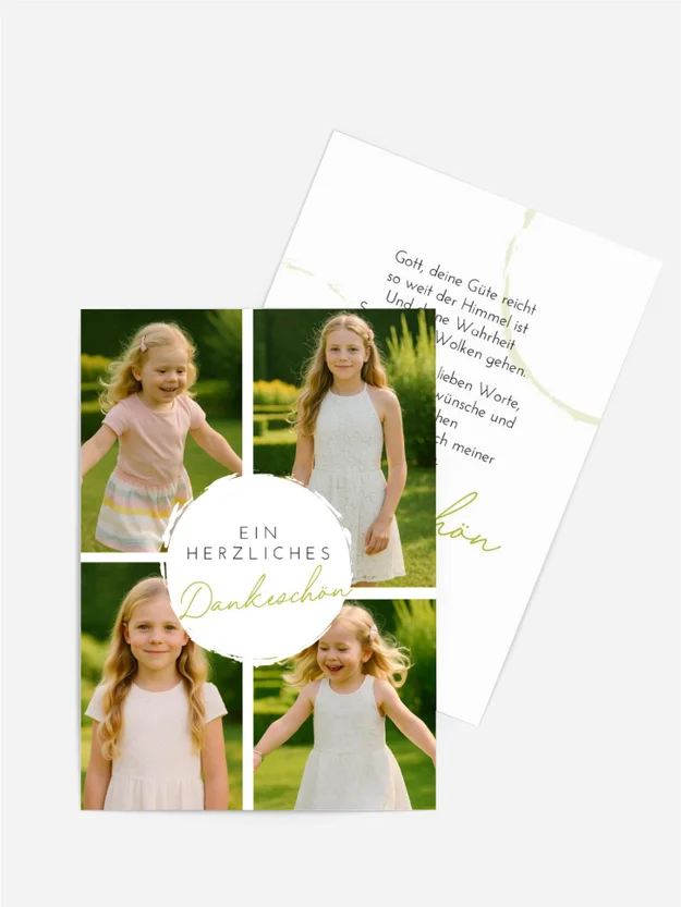 Dankeskarte Firmung Reiner Engel