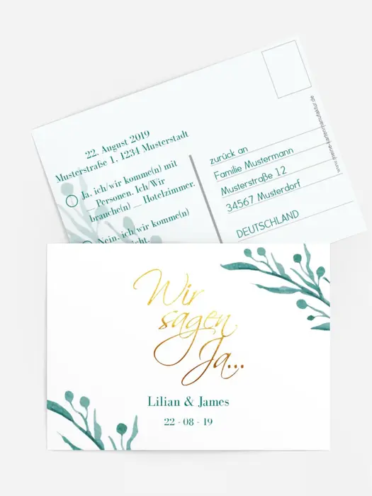 Antwortkarte Irischer Nebel