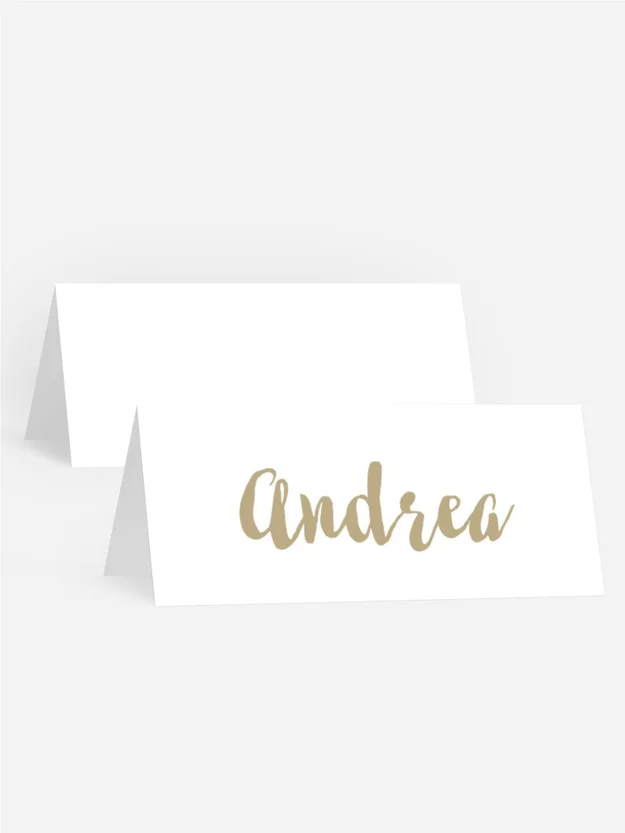 Tischkarte Geburtstag Geometrie der Zeit